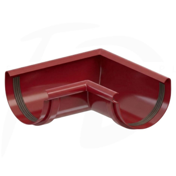 Narożnik wewnętrzny o dowolnym kącie PVC firmy KROP ⌀ 130 kolor czerwony